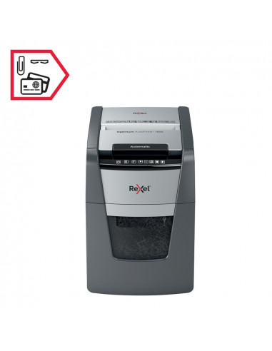 Distrugator documente automat REXEL OPTIMUM 100X, P4, cross-cut