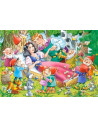 Alba Ca Zapada Si Cei 7 Pitici, Puzzle Castorland 4 In 1 - 8