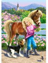 A Walk With Pony And Dog, Puzzle Castorland, 60 Piese,Uniq6755