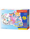 Trasura Printesei, Puzzle Castorland Maxi, 12 Piese,Uniq120017