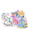 Trasura Printesei, Puzzle Castorland Maxi, 12 Piese,Uniq120017