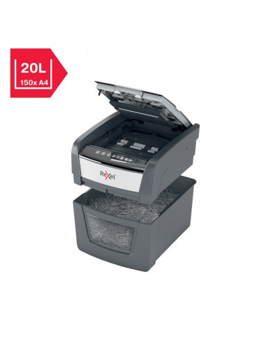 Distrugator documente automat REXEL OPTIMUM 300X, P4, cross-cut