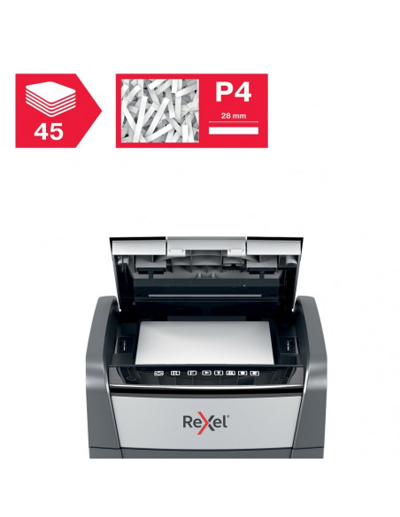 Distrugator documente automat REXEL OPTIMUM 300X, P4, cross-cut