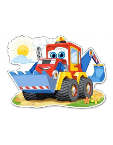 Funny Digger, Puzzle Castorland Maxi, 12 Piese,Uniq120024