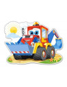 Funny Digger, Puzzle Castorland Maxi, 12 Piese,Uniq120024