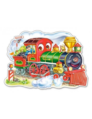 Huff And Puff, Puzzle Castorland Maxi, 12 Piese,Uniq120055