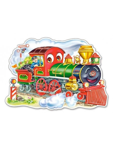 Huff And Puff, Puzzle Castorland Maxi, 12 Piese,Uniq120055