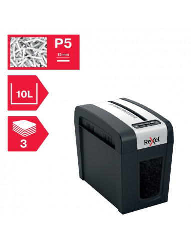 Distrugator documente manual REXEL SECURE MC3 Slim, P5