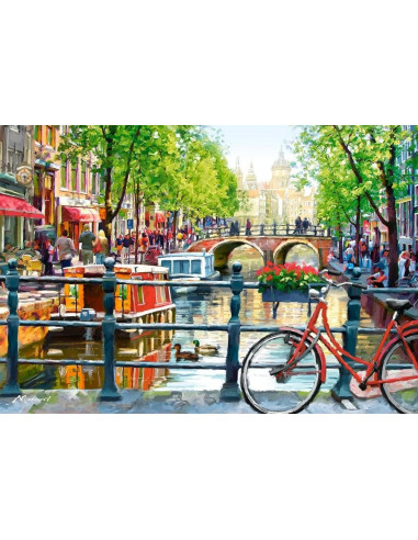 Amsterdam Landscape, Puzzle Castorland, 1000 Piese,Uniq103133