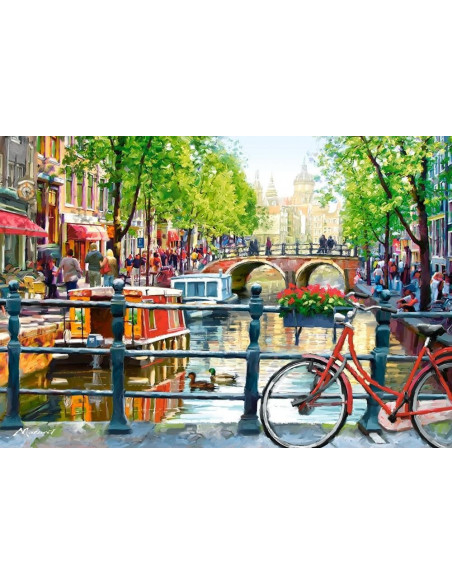 Amsterdam Landscape, Puzzle Castorland, 1000 Piese,Uniq103133