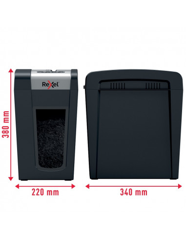 Distrugator documente manual REXEL SECURE MC6 Slim, P5