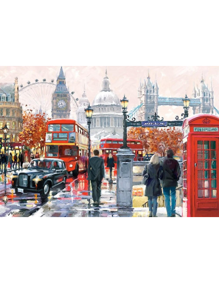 London Collage, Puzzle Castorland, 1000 Piese,Uniq103140