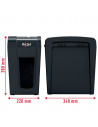 Distrugator documente manual REXEL SECURE X10 Slim, P4