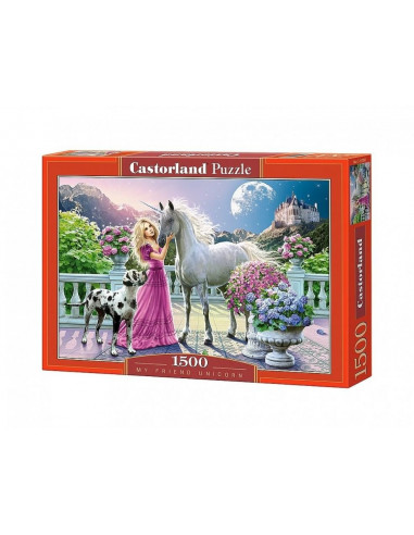 My Friend Unicorn, Puzzle Castorland, 1500 Piese,Uniq151301