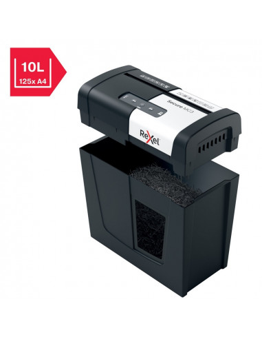 Distrugator documente manual REXEL SECURE MC3, P5, micro-cut