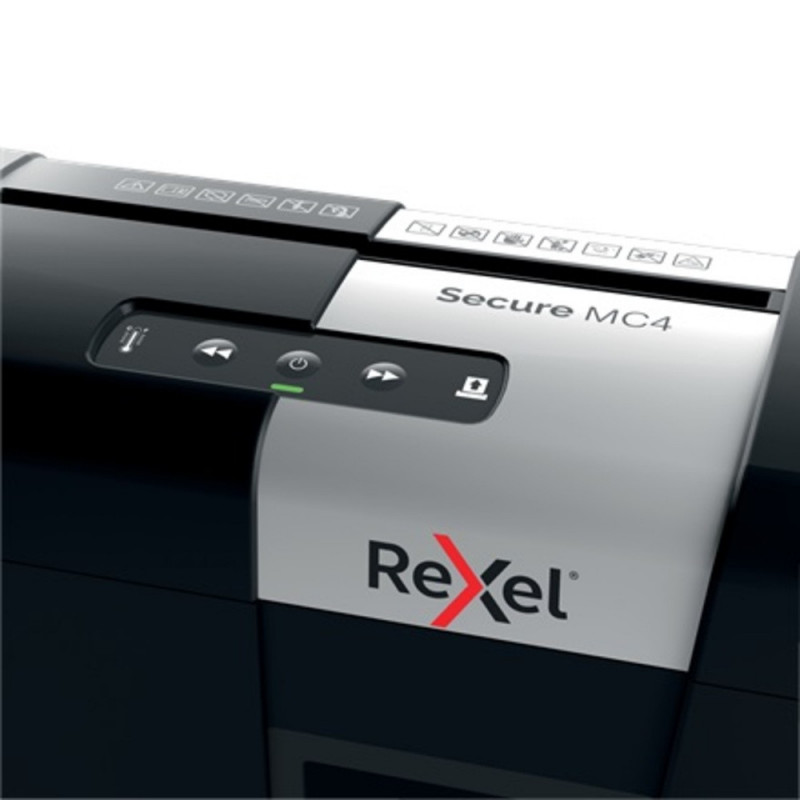Distrugator documente manual REXEL SECURE MC4, P5, micro-cut