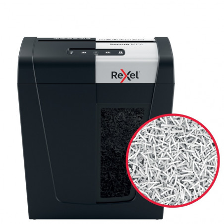 Distrugator documente manual REXEL SECURE MC4, P5, micro-cut