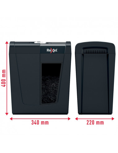 Distrugator documente manual REXEL SECURE X10, P4, cross-cut