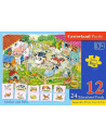 Mama Si Copilul, Puzzle Educativ Castorland,UniqE111