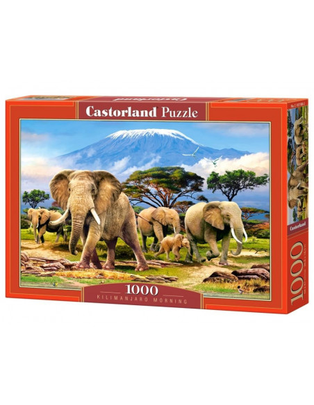Kilimanjaro Morning, Puzzle Castorland, 1000 Piese,Uniq103188