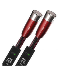 Cablu audio 2XLR - 2XLR AudioQuest FIRE, 1m, DBS Carbon 72V