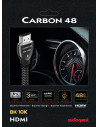 Cablu HDMI 8K-10K AudioQuest Carbon 48Gbps 2m,HDM48CAR200