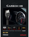 Cablu HDMI 8K-10K AudioQuest Carbon 48Gbps 1m,HDM48CAR100