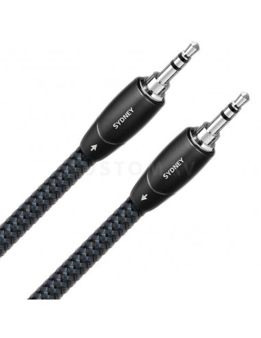 Cablu audio jack 3.5mm - jack 3.5mm AudioQuest Sydney 1m,SYD01M