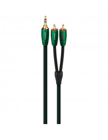 Cablu audio 3.5mm - 2RCA AudioQuest Evergreen 5m,EVERG05MR