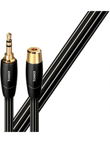 Cablu audio 3.5mm M - 3.5mm T AudioQuest Tower 3m,TOWER03MF