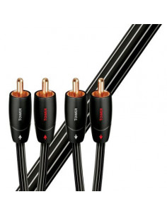 Cablu audio 2RCA - 2RCA AudioQuest Tower 0.6m,TOWER0.6R