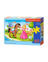 Princess and her friend, Puzzle Castorland Model 1, 60
