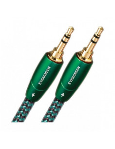 Cablu audio 3.5mm - 3.5mm AudioQuest Evergreen 1.5m,EVERG01.5M