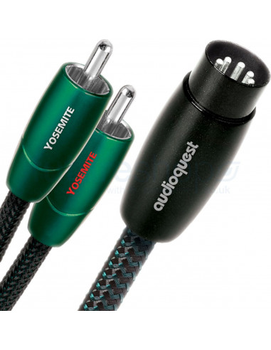 Cablu Phono Tonearm DIN-2RCA AudioQuest Yosemite 1.5m, DBS 72V