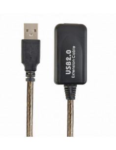 Prelungitor USB2.0 activ, tata-mama, 10m, UAE-01-10M