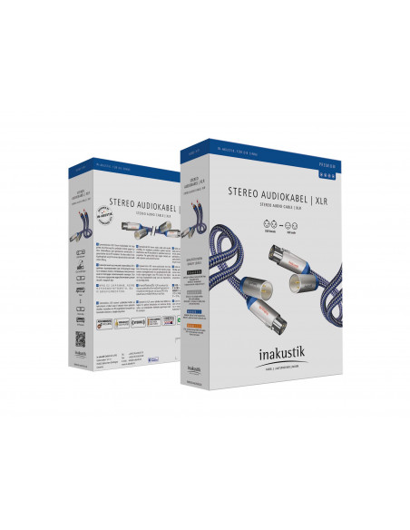 Cablu audio XLR 1.5m Inakustik Premium 00405015,405015