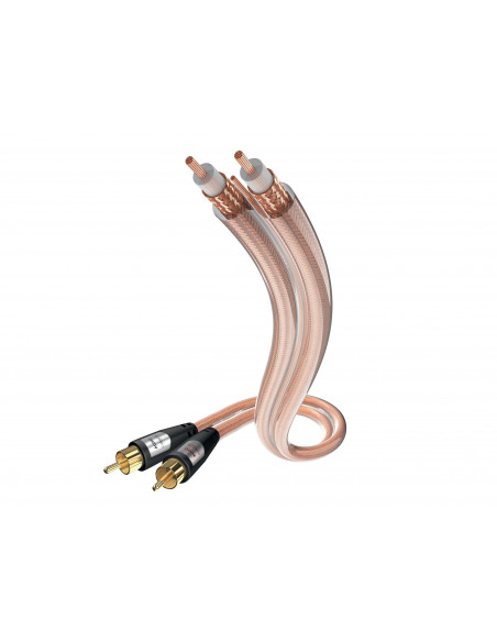 Cablu audio RCA Stereo 3.0m Inakustik Star, cod 0030413,30413