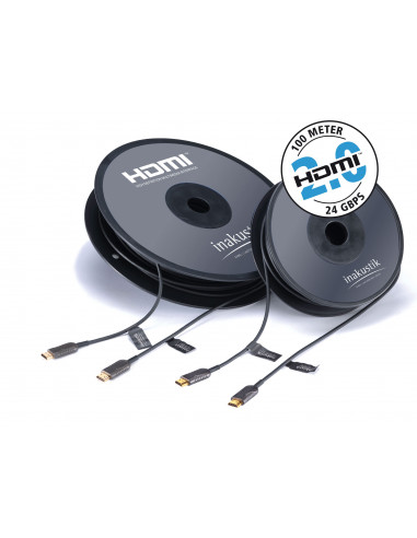 Cablu HDMI2.0 prin fibra optica 8m, Inakustik Excellence