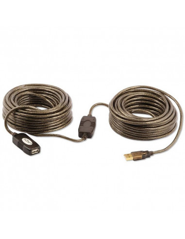 Cablu prelungitor USB 2.0, 20 m, Lindy,42631