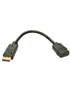 Adaptor Displayport la HDMI 0,15m Lindy,41005