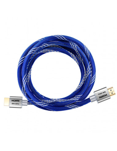 Cablu HDMI v.2.1, 8K@60Hz, 48Gbps, 1m, 820658, Nexxia,820658