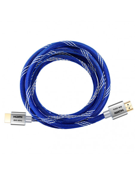 Cablu HDMI v.2.1, 8K@60Hz, 48Gbps, 1m, 820658, Nexxia,820658