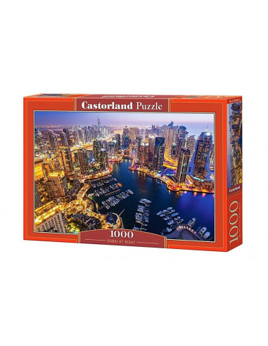 Dubai at Night, Puzzle Castorland, 1000 piese,Uniq103256