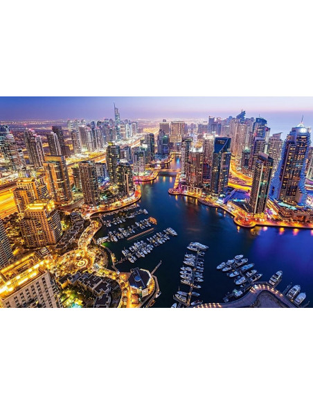 Dubai at Night, Puzzle Castorland, 1000 piese,Uniq103256