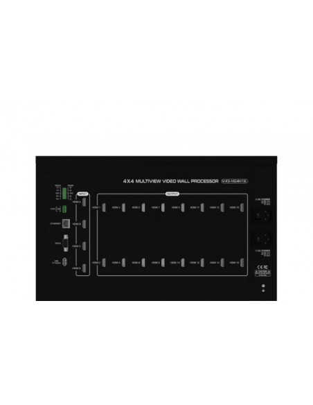 Controler videowall pentru 16 displayuri, 4K, UHD