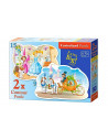 Cenusareasa, Puzzle Castorland 2 in 1 - 9, 15 piese,Uniq20027