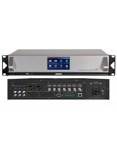 Controller Inteligent de Audioconferinta DSPPA D6201, cu ecran