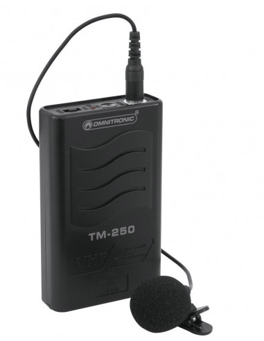 Microfon Transmitter Lavaliera Omnitronic TM-250,TM-250