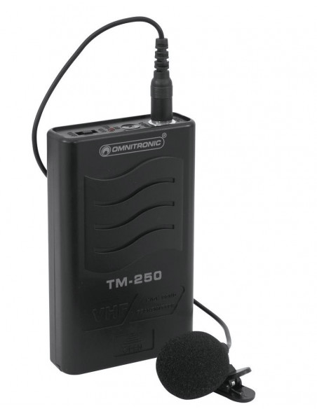 Microfon Transmitter Lavaliera Omnitronic TM-250,TM-250