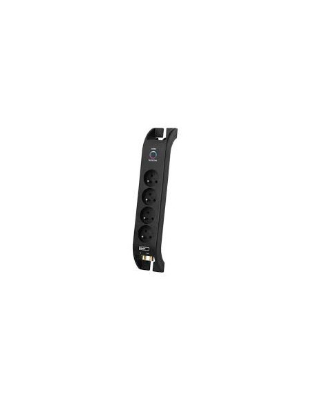 Prelungitor Emos 4 prize, cablu 2 m cu protectie pentru